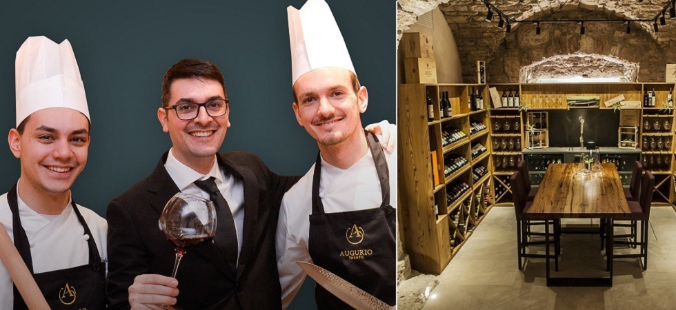 C'è il ristorante Augurio nella prestigiosa Guida Michelin: Ambienti e cucina si alleano per coniugare tradizione e